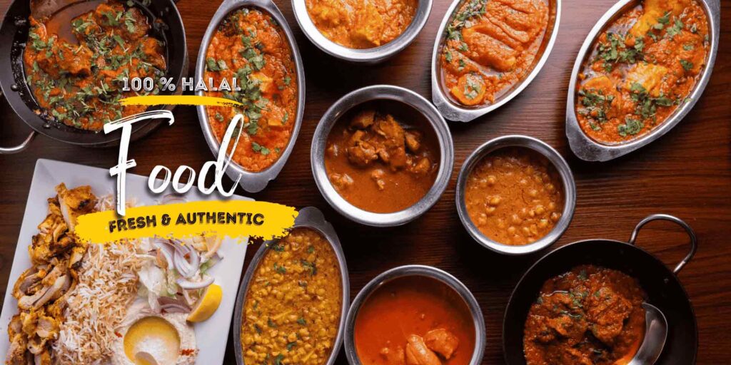 Authentic Indian Pakistani and Afghani Halal Food